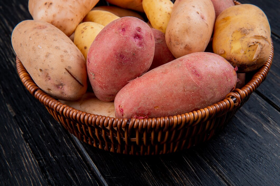 Fresh Red & White Potatoes