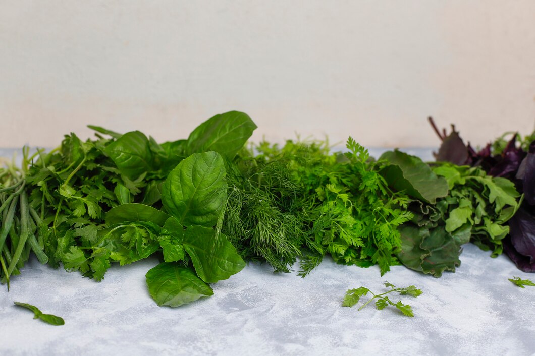 Fresh Coriander, Parsley, Spinach, Mint, Dill, Methi